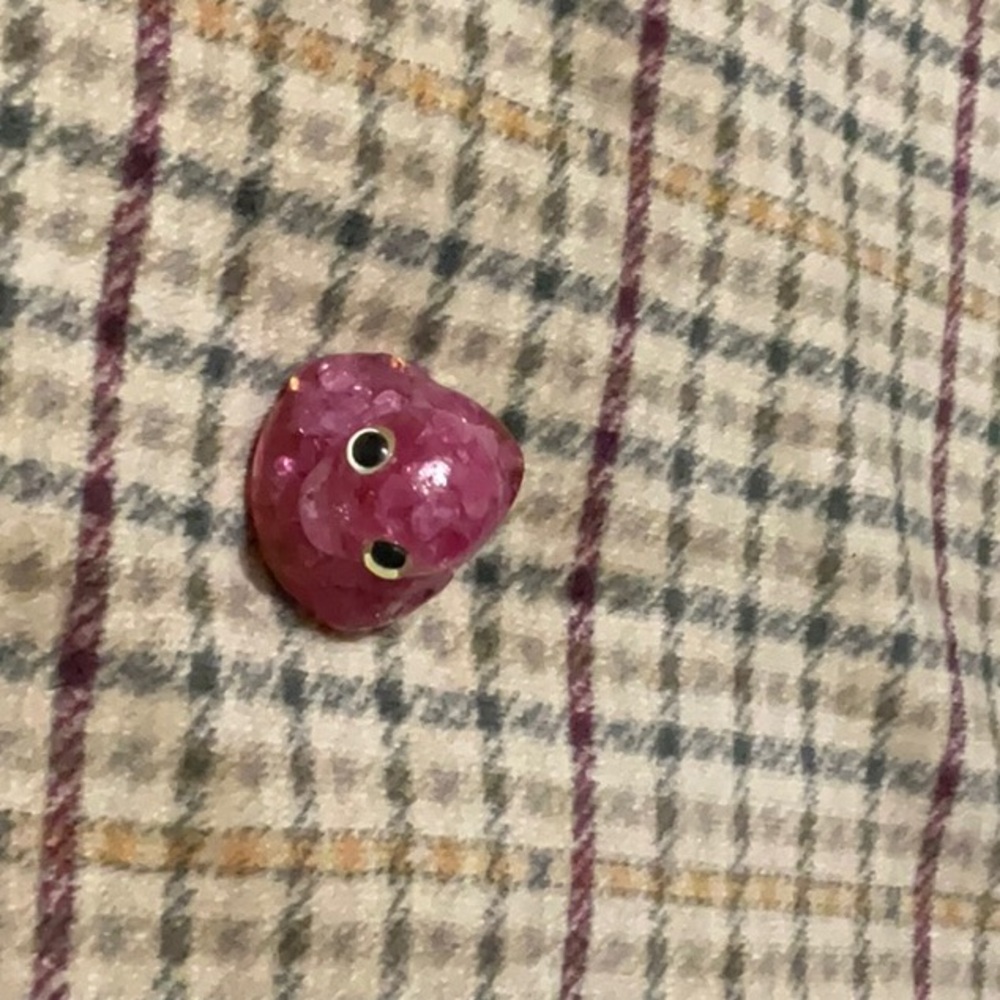 Pink Frog Figurine